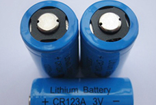 全新CR123A锂锰柱式电池，3.0V不可充锂电池