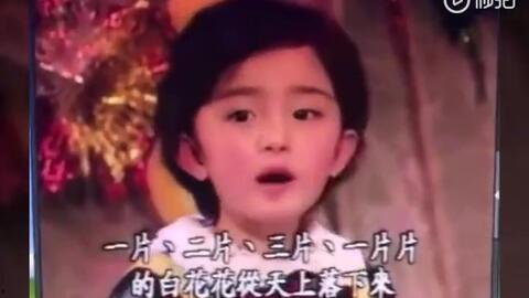 杨幂回忆童年爆料视频